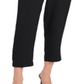 Calça feminina Vince Camuto Liquid Base Pull On Preta Tamanho X-G
