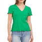 Top feminino Riley &amp; Rae Kaia com nervuras e borda alface, verde, tamanho extragrande
