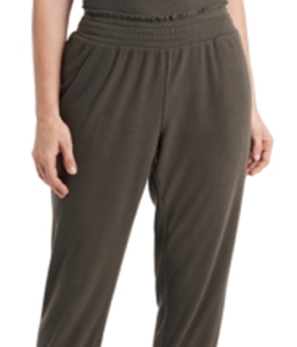 1.STATE Calça de moletom feminina verde tamanho pequeno