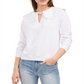 Blusa de moletom com gola grande Blake Riley &amp; Rae feminina, branca, tamanho extragrande