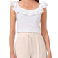 Shorts femininos Riley &amp; Rae com cordão, marrom, tamanho grande