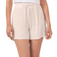 Shorts femininos Riley &amp; Rae com cordão, marrom, tamanho grande