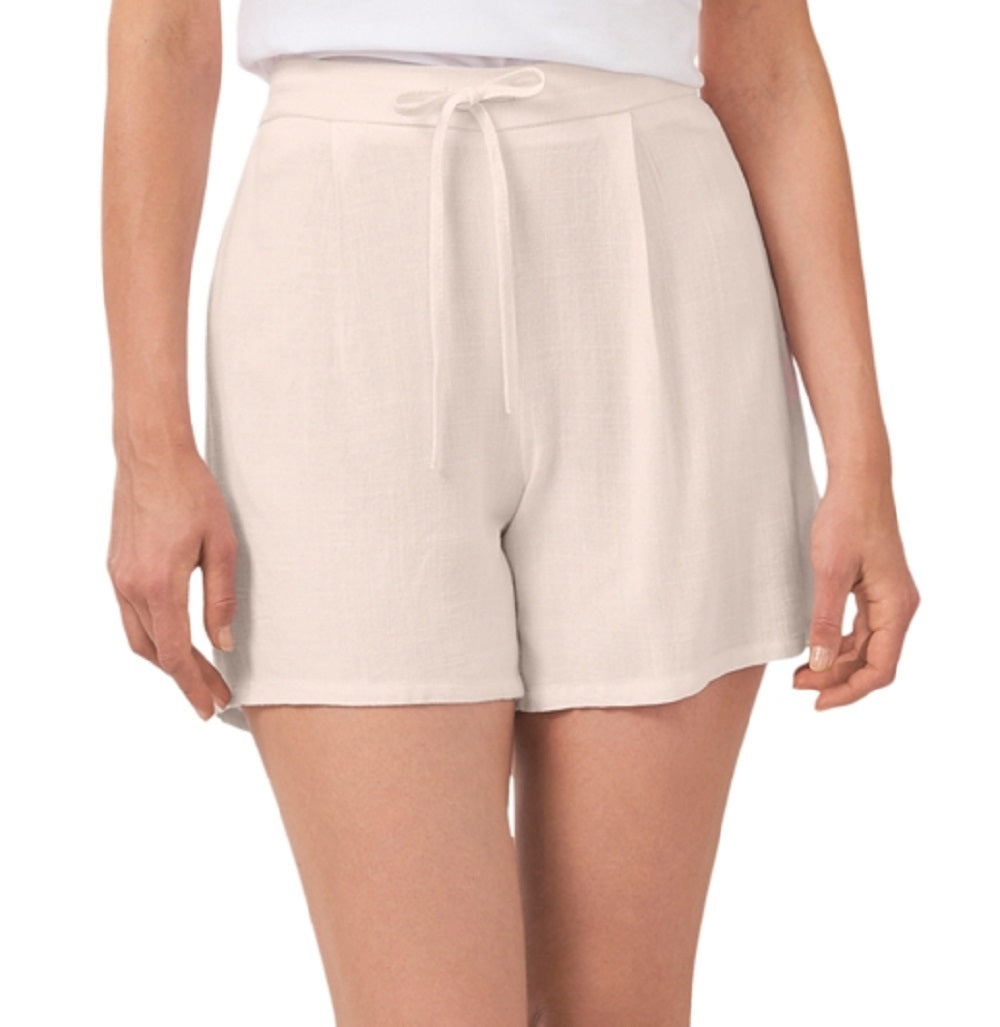 Shorts femininos Riley &amp; Rae com cordão, marrom, tamanho grande