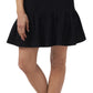Vestido feminino CeCe com mangas esvoaçantes, preto, tamanho 6