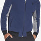 Jaqueta bomber Skechers Go Walk Wear Skechweave Premium Colorblocked Masculina Azul Tamanho XXX-G