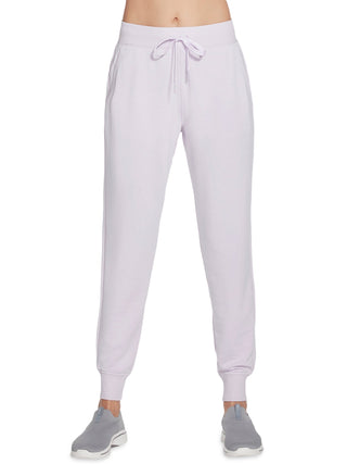 Skechers Women's Restful Drawstring Jogger Pants Purple Size Large