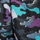 Champion Masculino Multi-Tone Camo Mesh Short Abs Preto Camuflado Tamanho XLT