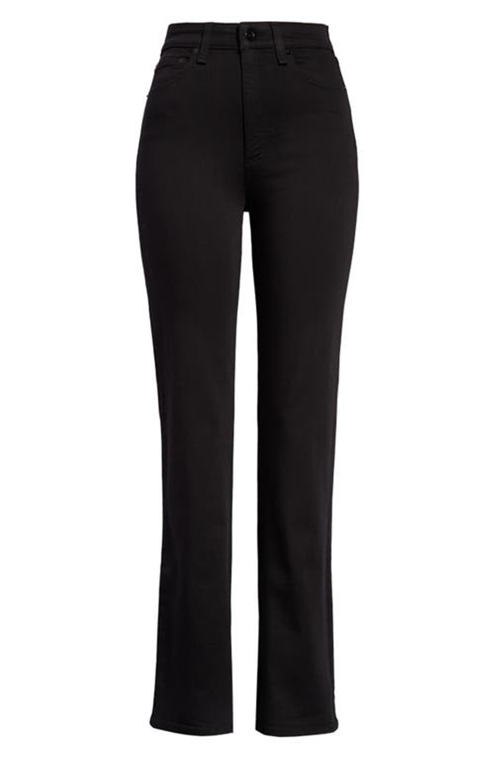 Calça jeans feminina preta Nina cintura alta bootcut tamanho 24 da Rag &amp; Bone