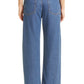 Calça jeans feminina Rag &amp; Bone Featherweight Logan Wide Leg Azul Tamanho 26
