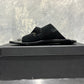 Sandália feminina Rag &amp; Bone Bailey Slide preta tamanho 8