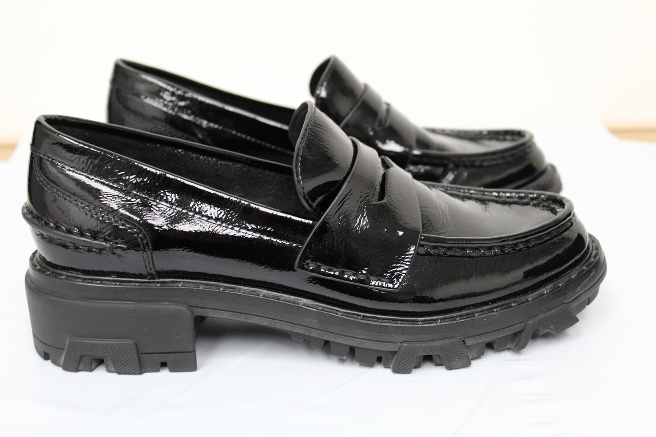 Rag &amp; Bone Shiloh Loafer Feminino Preto Tamanho 9,5