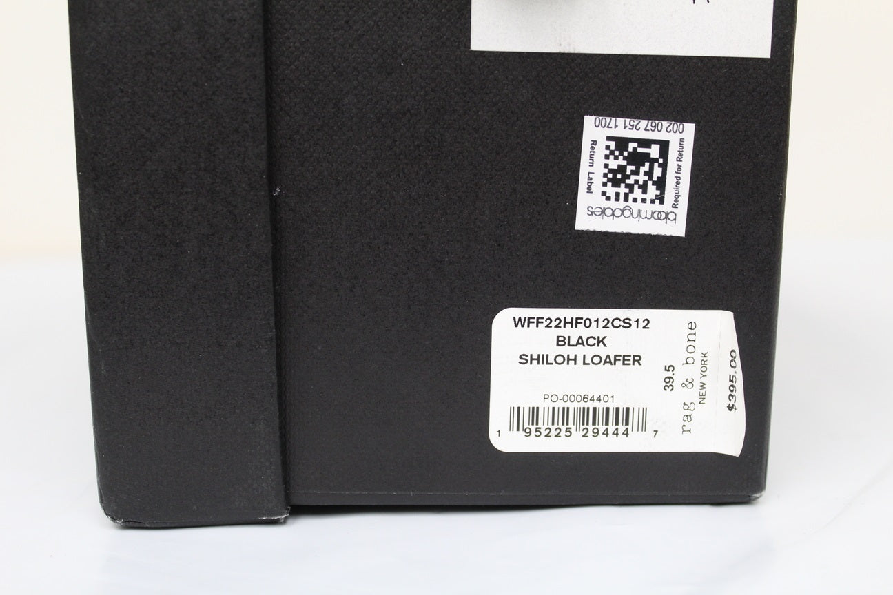Rag &amp; Bone Shiloh Loafer Feminino Preto Tamanho 9,5