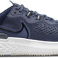 Tênis de corrida Nike React Miler 2 masculino, azul/Thunder, tamanho 8 D, médio, EUA