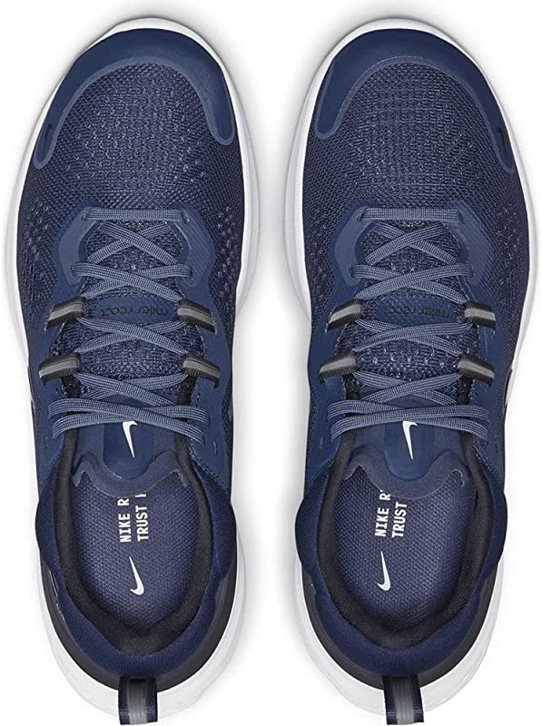Tênis de corrida Nike React Miler 2 masculino, azul/Thunder, tamanho 8 D, médio, EUA