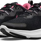 Tênis de corrida Nike React Miler 2 feminino, preto/rosa, tamanho 7,5 B(M) EUA