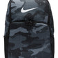 Mochila Escolar Nike Brasillia Back Masculina Cinza Tamanho Regular