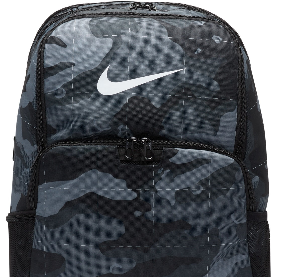 Mochila Escolar Nike Brasillia Back Masculina Cinza Tamanho Regular