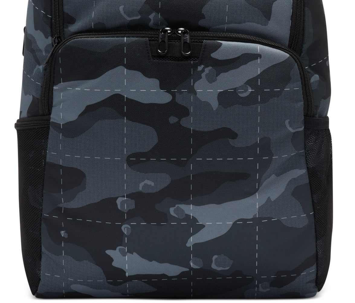 Mochila Escolar Nike Brasillia Back Masculina Cinza Tamanho Regular