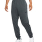 Calça de treino Nike masculina de malha cinza, tamanho P