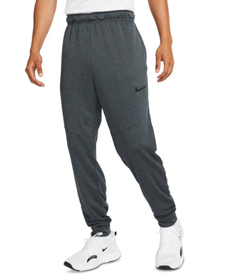 Calça de treino Nike masculina de malha cinza, tamanho P
