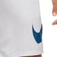 Shorts de treino Nike Dri Fit Sport Clash masculino, branco, tamanho médio