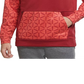 Moletom com capuz Nike Therma FIT masculino, estampado, vermelho, tamanho grande