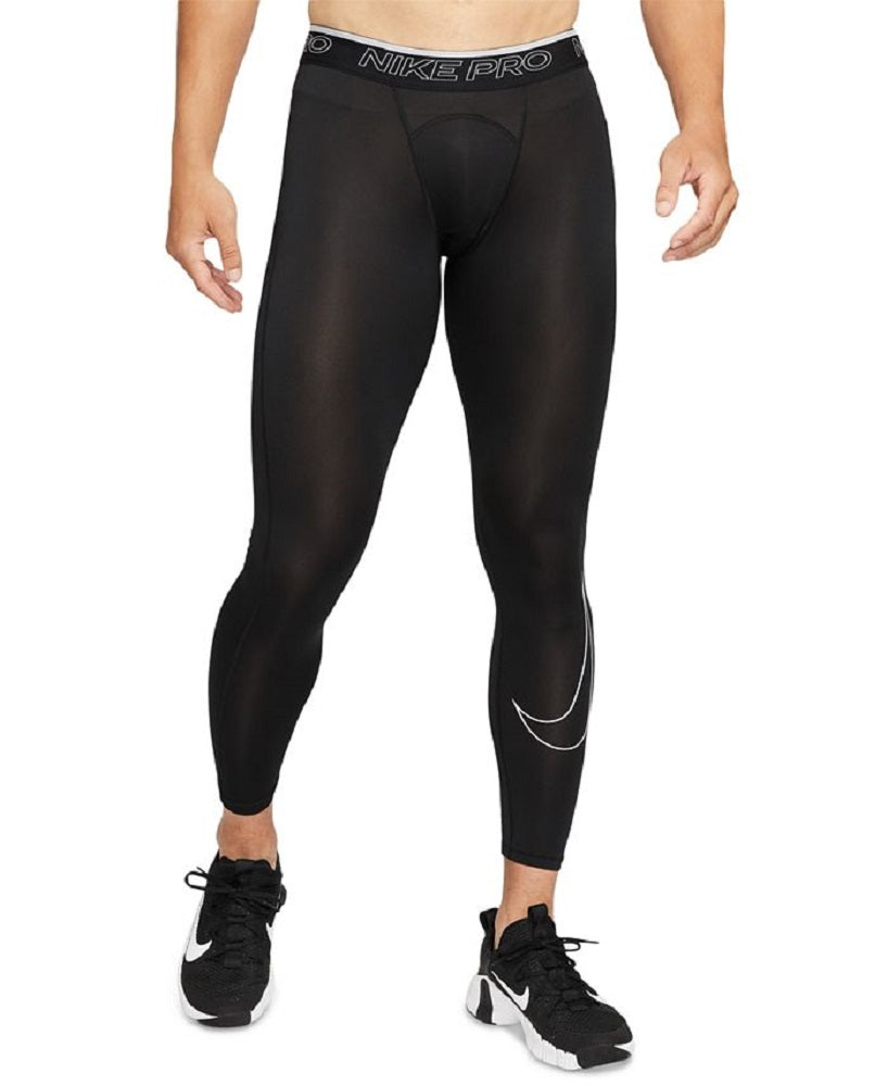 Calça de treino Nike Pro Dri Fit masculina, preta, tamanho extragrande