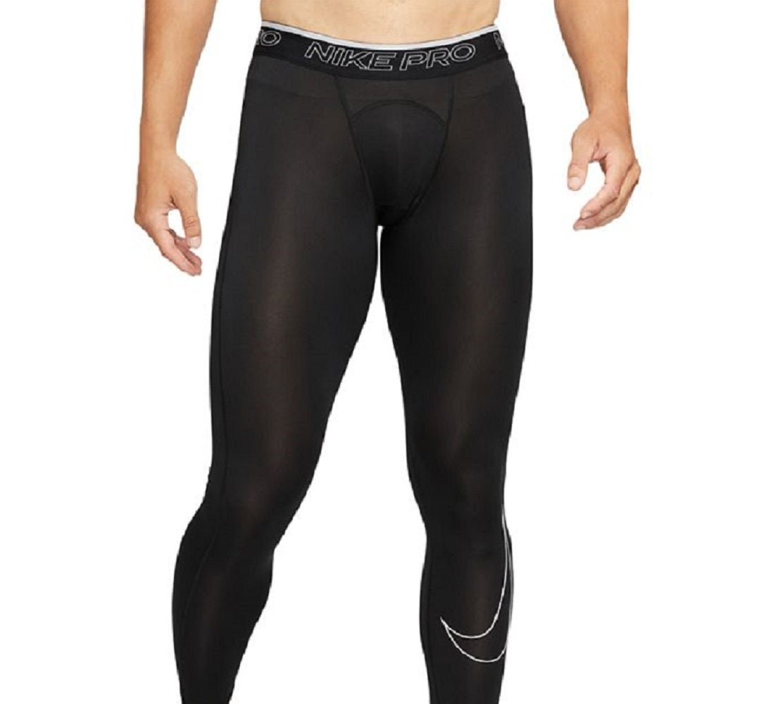 Calça de treino Nike Pro Dri Fit masculina, preta, tamanho extragrande