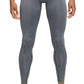 Calça de treino Nike Pro Dri Fit masculina cinza, tamanho médio