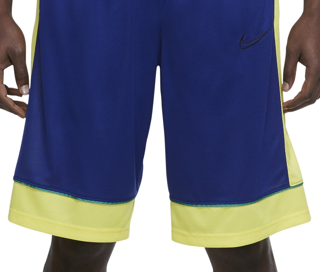 Shorts de basquete Nike Fastbreak Dri Fit masculino, azul, tamanho médio
