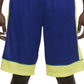 Shorts de basquete Nike Fastbreak Dri Fit masculino, azul, tamanho XX-G