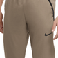 Calça de treino Nike Dri-FIT Woven masculina marrom tamanho M