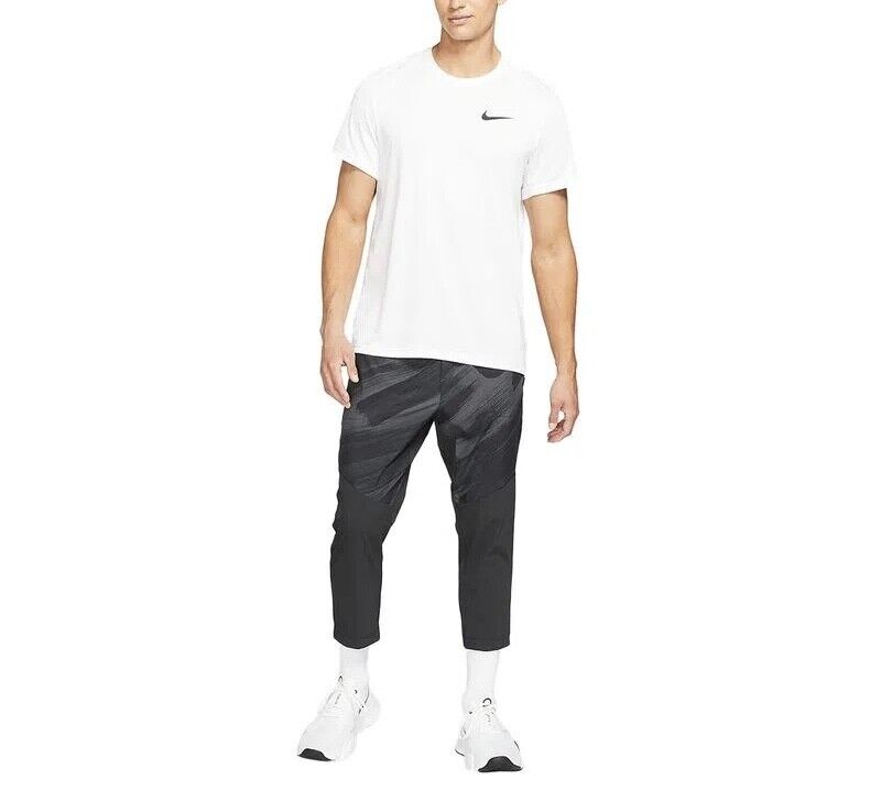 Calça de corrida Nike Sports Clash Woven masculina, preta, tamanho XX-G