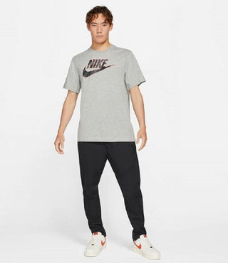 Camiseta Nike Camo Logo Masculina Cinza Tamanho Grande