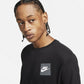 Camiseta Nike Just Do It Manga Longa Masculina Preta Tamanho XG