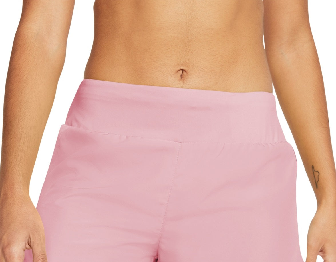 Shorts Nike Dri Fit Feminino Rosa Tamanho Médio