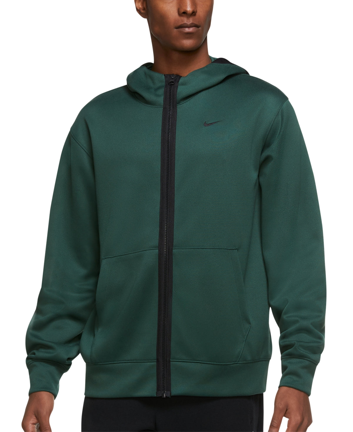 Moletom com capuz Nike Spotlight Basketball Masculino Verde Tamanho P