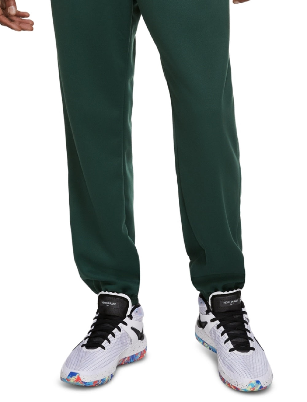 Calça de basquete Nike Spotlight masculina, verde, tamanho pequeno