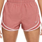 Shorts de corrida Nike Dri Fit Solid Tempo feminino rosa tamanho grande