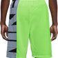 Shorts de basquete Nike Dri Fit Logo masculino, verde, tamanho extragrande