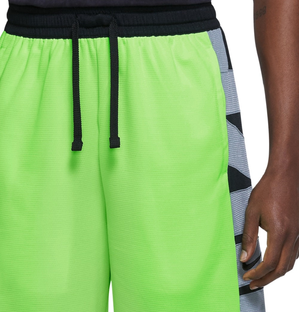 Shorts de basquete Nike Dri Fit Logo masculino, verde, tamanho extragrande