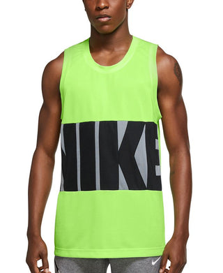 Camiseta regata de basquete Nike Dri Fit Retro Masculina Verde Tamanho Médio