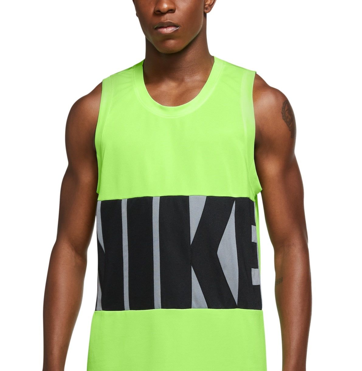 Camiseta regata de basquete Nike Dri Fit Retro Masculina Verde Tamanho Médio