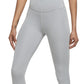 Legging Nike Dri Fit Swoosh Run 7/8 Feminina Cinza Tamanho P