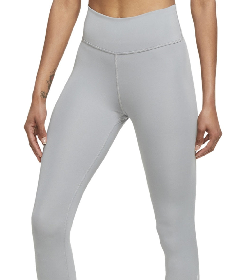 Legging Nike Dri Fit Swoosh Run 7/8 Feminina Cinza Tamanho P