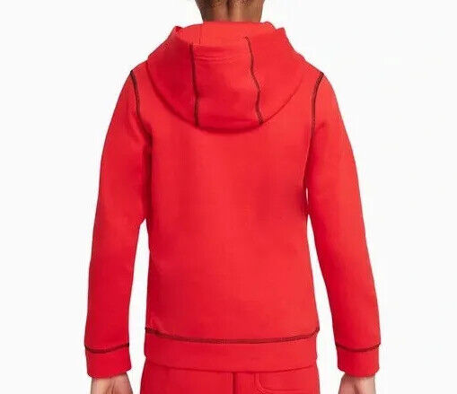 Moletom com capuz Nike Big Boy's Sportswear JDI vermelho tamanho XL