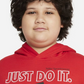 Moletom com capuz Nike Big Boy's Sportswear JDI vermelho tamanho XL