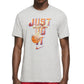 Camiseta Nike Just Do It Hoop Masculina Cinza Tamanho P