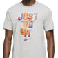 Camiseta Nike Just Do It Hoop Masculina Cinza Tamanho P