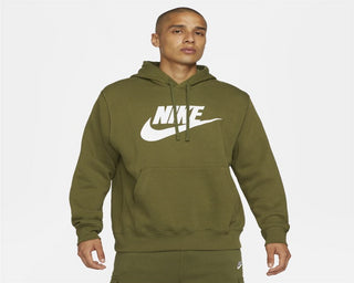 Moletom com capuz Nike Sportswear Club Logo Masculino Azul Tamanho P